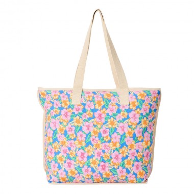 RIP CURL MIXED CANVAS 31L TOTE BAG CORNFLOWER BLUE