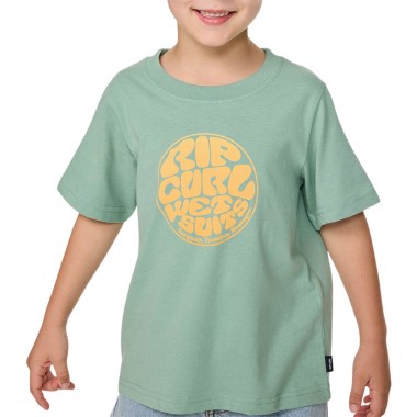 RIP CURL WETTIE PASSAGE ICON TOD TEE ALOE