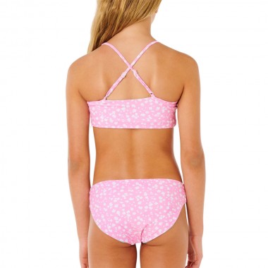 RIP CURL SUNSHINE REVO K BIKINI SET BEGONIA PINK