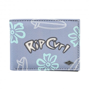 RIP CURL SESSIONS PU SLIM WALLET FADED DENIM
