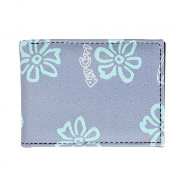 RIP CURL SESSIONS PU SLIM WALLET FADED DENIM