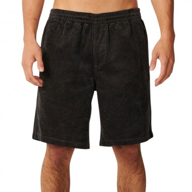 RIP CURL PREMIUM SURF CORD VOLLEY SHORTS BLACK