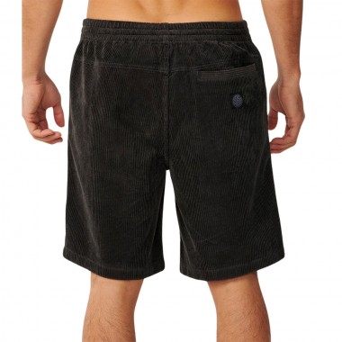 RIP CURL PREMIUM SURF CORD VOLLEY SHORTS BLACK