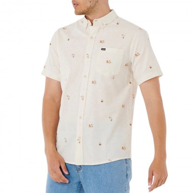 RIP CURL SKELLY BREACH SHIRT OFF WHITE