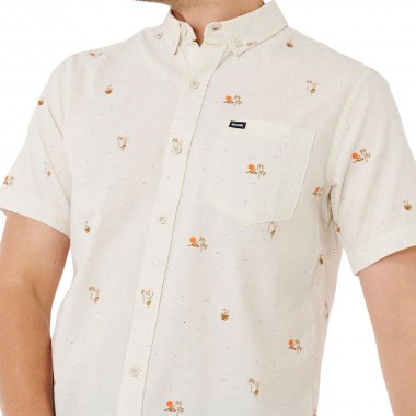 RIP CURL SKELLY BREACH SHIRT OFF WHITE