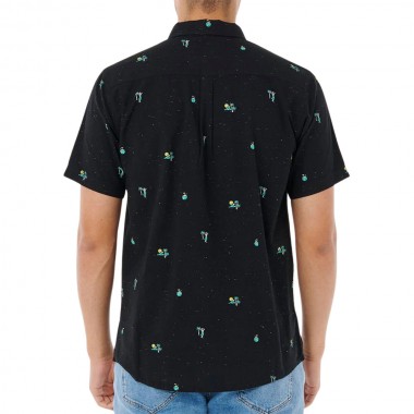 RIP CURL SKELLY BREACH SHIRT BLACK