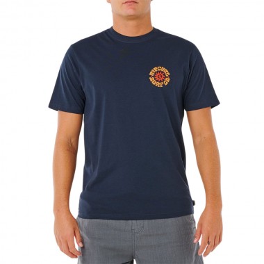 RIP CURL PACIFIC RINSE CIRCLE TEE DARK NAVY