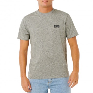 RIP CURL EASY EMBROID TEE GREY MARLE