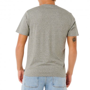 RIP CURL EASY EMBROID TEE GREY MARLE