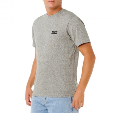 RIP CURL EASY EMBROID TEE GREY MARLE