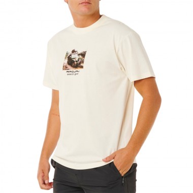 RIP CURL SEARCH RIG TEE BONE