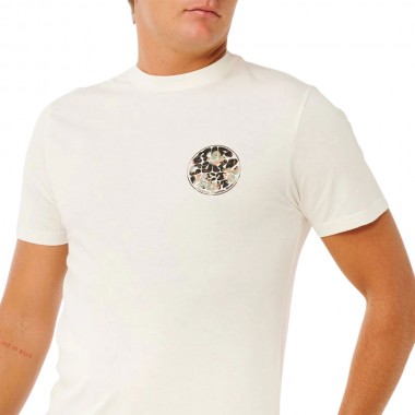 RIP CURL WETTIE PASSAGE ICON TEE BONE