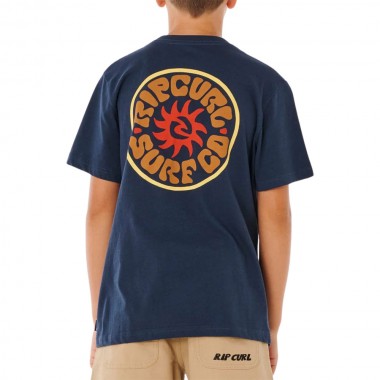 RIP CURL PACIFIC RINSE CIRCLE K TEE DARK NAVY