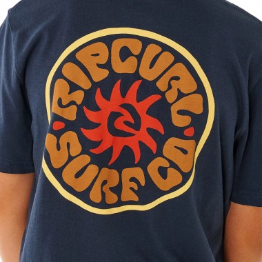 RIP CURL PACIFIC RINSE CIRCLE K TEE DARK NAVY