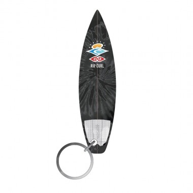 RIP CURL SURFBOARD KEYRING BLACK/GREY