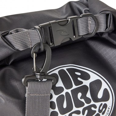 RIP CURL SURF SERIES BARREL BAG 20L BLACK/GREY