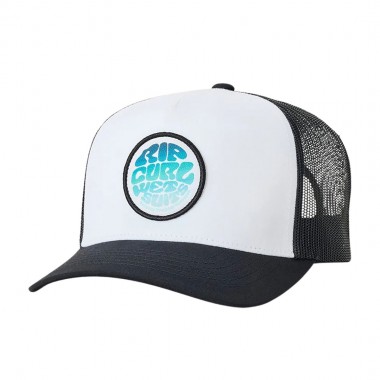 RIP CURL WETSUIT ICON TRUCKER CAP BLACK/WHITE