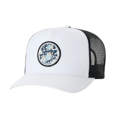RIP CURL WETSUIT ICON TRUCKER CAP BONE