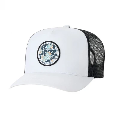 RIP CURL WETSUIT ICON TRUCKER CAP BONE