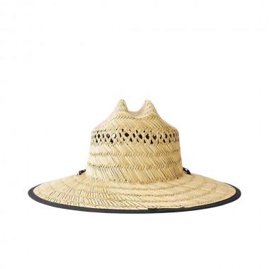 RIP CURL LOGO K STRAW HAT NATURAL