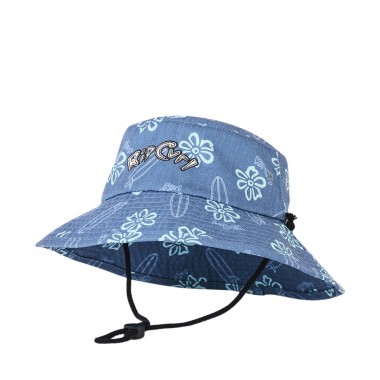 RIP CURL COMBO MID BRIM K HAT FADED DENIM