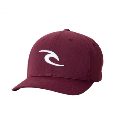 RIP CURL TEPAN 2.0 FLEXFIT CAP PLUM