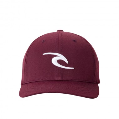 RIP CURL TEPAN 2.0 FLEXFIT CAP PLUM