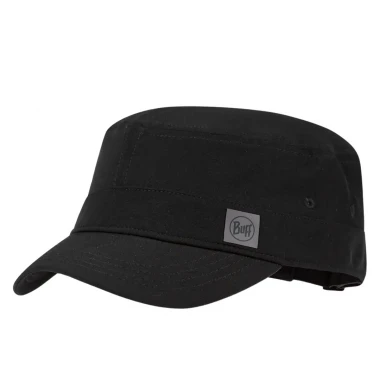 BUFF MILITARY CAP SOLID BLACK