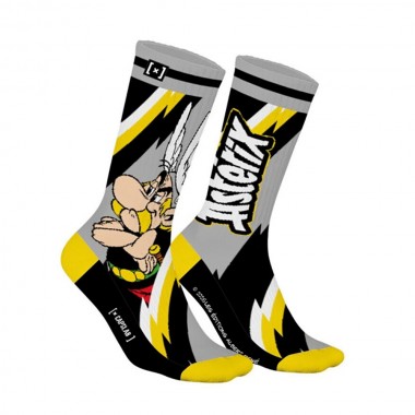 CAPSLAB X ASTERIX CREW SOCKS GREY
