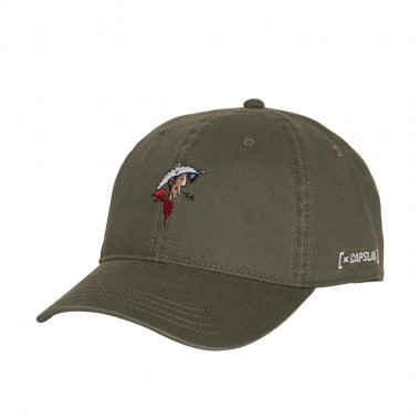 CAPSLAB X LUCKY LUKE HEAD DAD CAP KHAKI