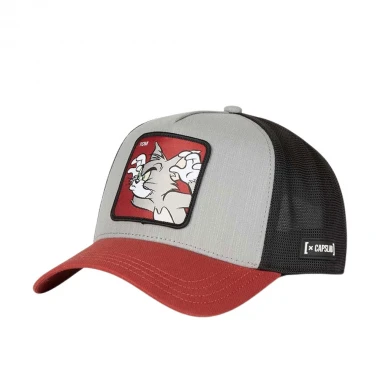 CAPSLAB X TOM AND JERRY TRUCKER CAP GREY