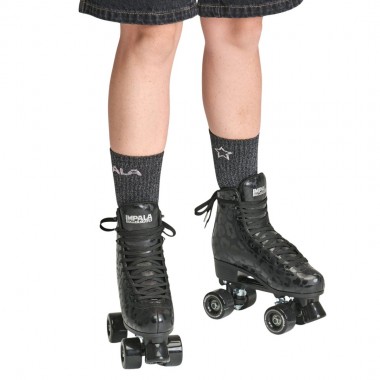 IMPALA QUAD SKATES BLACK LEOPARD