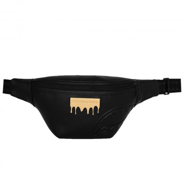 SPRAYGROUND GOLD BRICK LUXE SAVVY CROSSBODY BAG