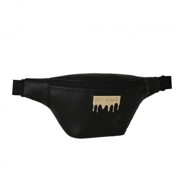 SPRAYGROUND GOLD BRICK LUXE SAVVY CROSSBODY BAG