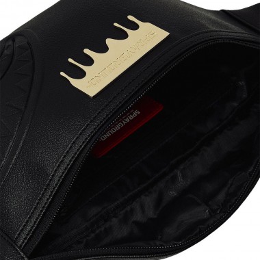 SPRAYGROUND GOLD BRICK LUXE SAVVY CROSSBODY BAG