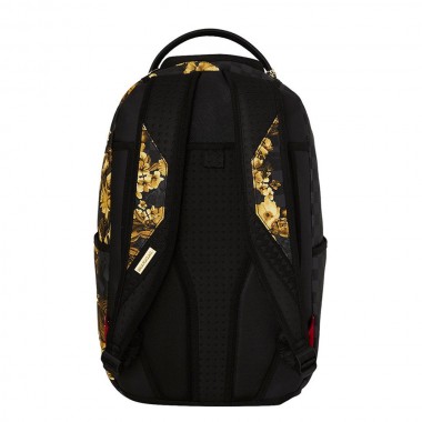 SPRAYGROUND GOLD FLORAL REMIX BACKPACK