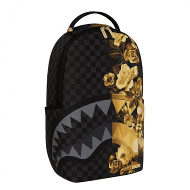 SPRAYGROUND GOLD FLORAL REMIX BACKPACK