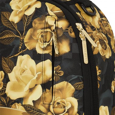 SPRAYGROUND GOLD FLORAL REMIX BACKPACK