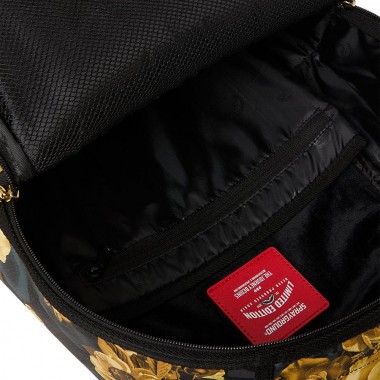 SPRAYGROUND GOLD FLORAL REMIX BACKPACK