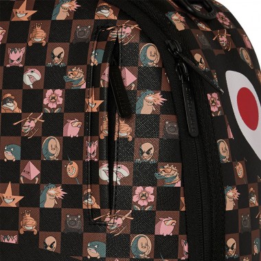 SPRAYGROUND PEEKING CHARACTERS REMIX BACKPACK