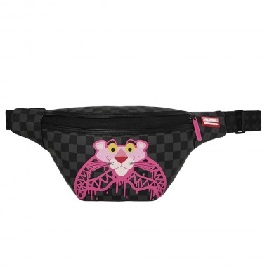 SPRAYGROUND PINK PANTHER: DRIPPY DIAMONS SAVVY CROSSBODY BAG