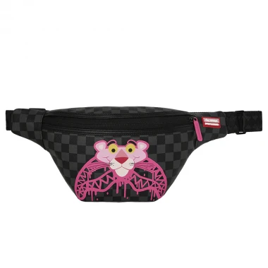 SPRAYGROUND PINK PANTHER: DRIPPY DIAMONS SAVVY CROSSBODY BAG