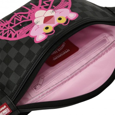 SPRAYGROUND PINK PANTHER: DRIPPY DIAMONS SAVVY CROSSBODY BAG