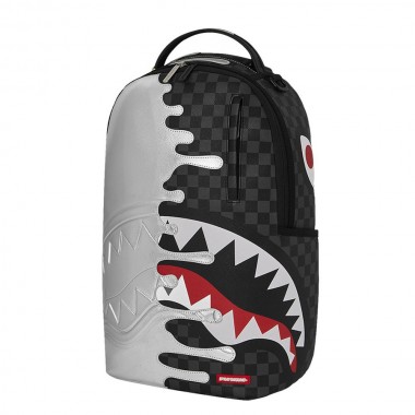 SPRAYGROUND SILVER SIDE DRIP BACKPACK