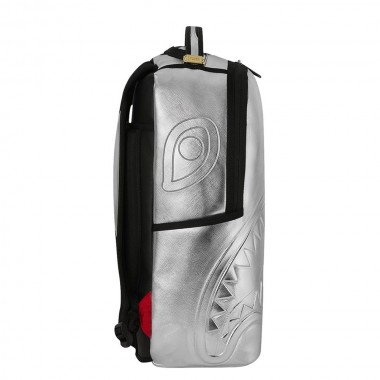 SPRAYGROUND SILVER SIDE DRIP BACKPACK