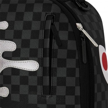 SPRAYGROUND SILVER SIDE DRIP BACKPACK