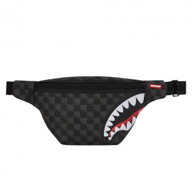 SPRAYGROUND SHARKS IN PARIS BALLOON BLACK SAVVY CROSSBODY BAG