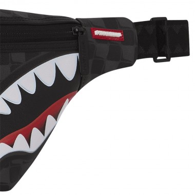 SPRAYGROUND SHARKS IN PARIS BALLOON BLACK SAVVY CROSSBODY BAG