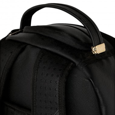 SPRAYGROUND MISSING BAG FLYER ON BAG W REAL CUT STRIPS BACKPACK
