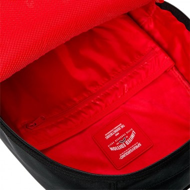 SPRAYGROUND MISSING BAG FLYER ON BAG W REAL CUT STRIPS BACKPACK